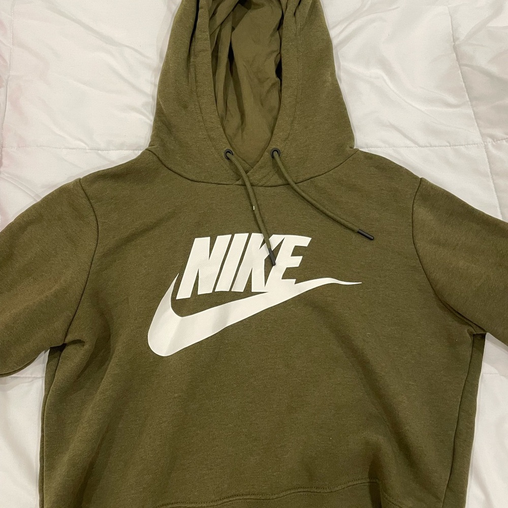 Nike, small, army green